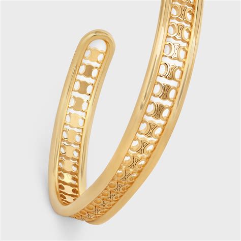 celine armband gold|Celine earrings 24s.